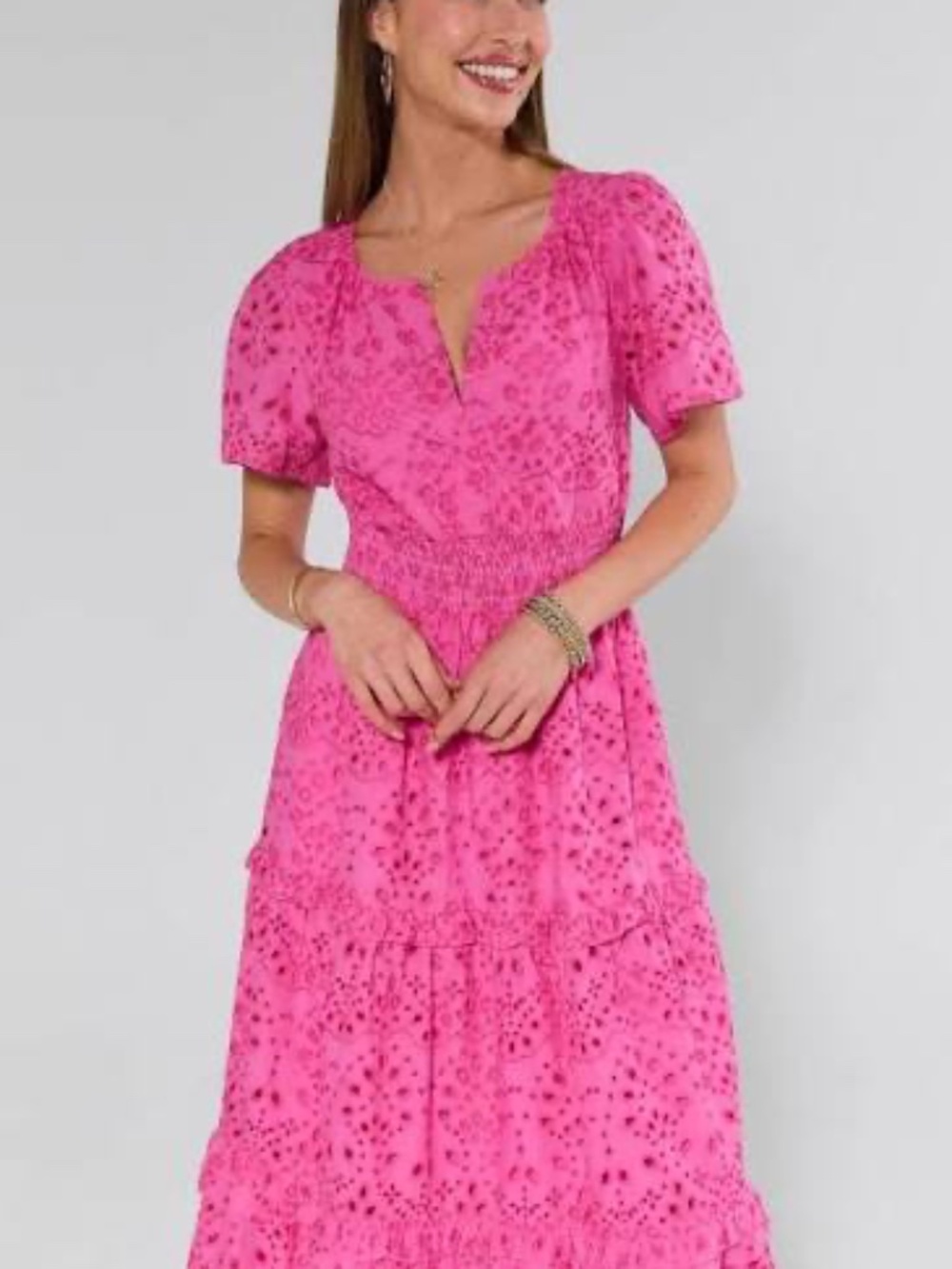 Avara Gina Hot Pink Maxi Dress